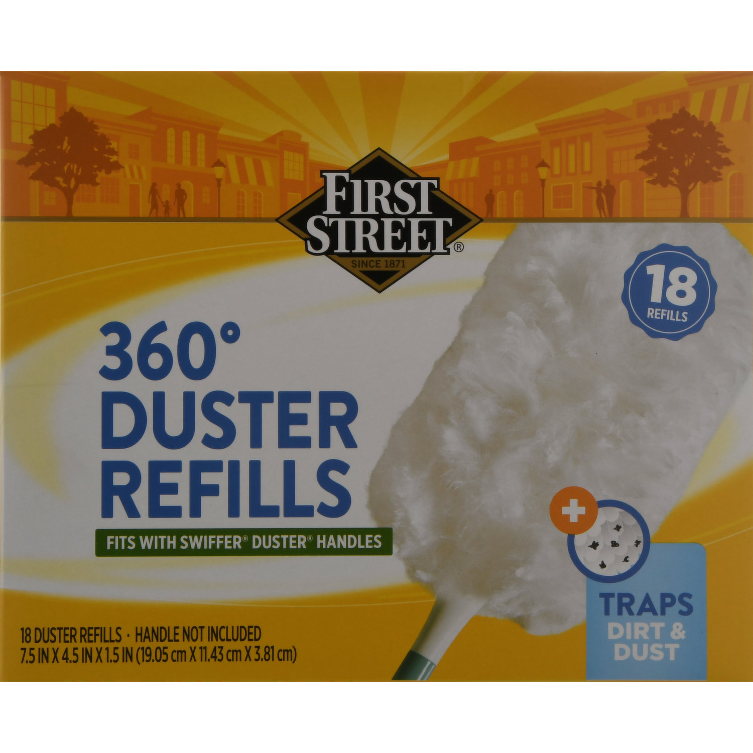 Swiffer Duster 360 Refill Unscented 6 Dusters/Pack - 4 Packs/Case - Sold  Pack