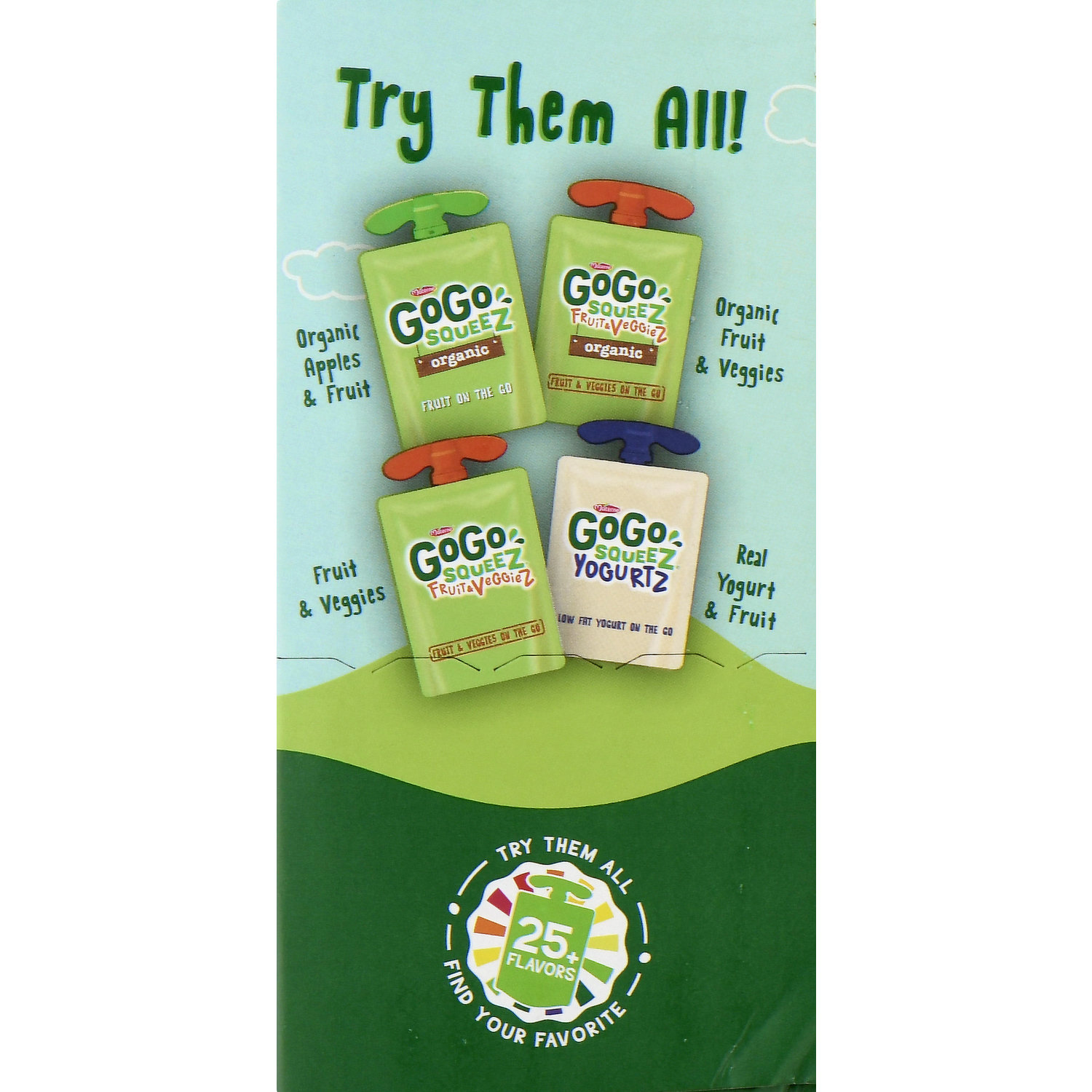 GoGo Squeez Applesauce, Fruit On The Go, Variety Pack - Smart & Final