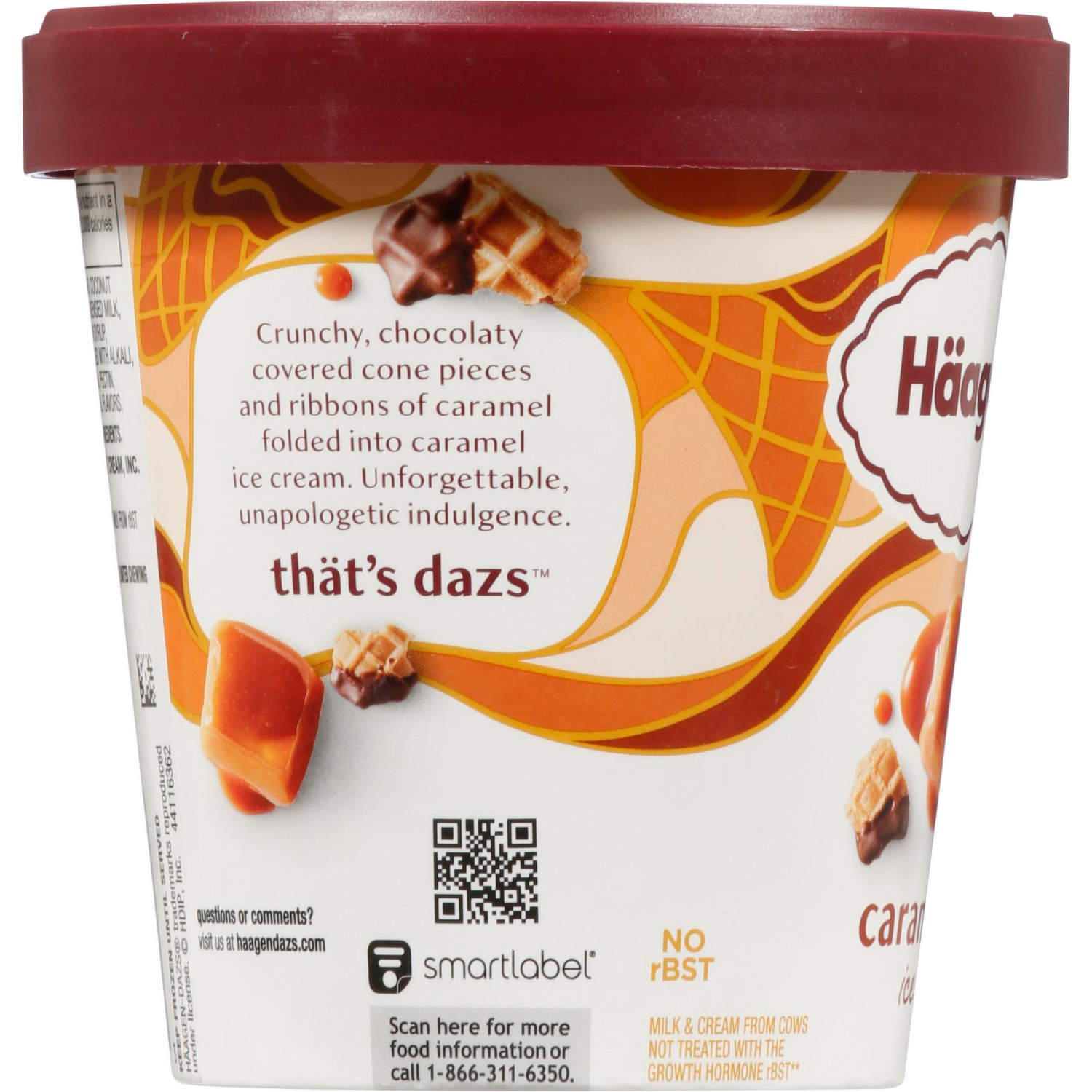 Haagen-Dazs Ice Cream, Caramel Cone - Smart & Final