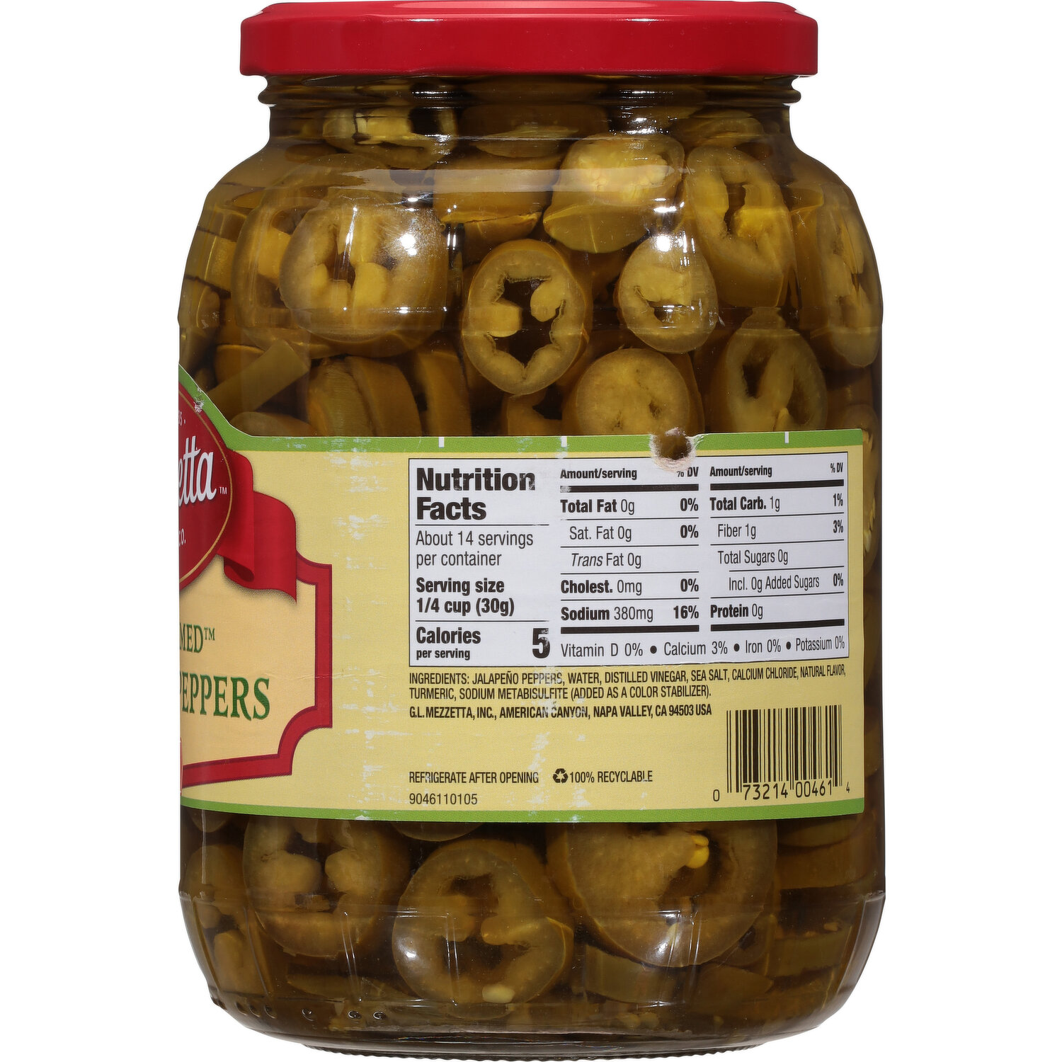 スキー jalapenyo Jeff's Garden Jalapeno Peppers, Sliced - Azure Standard