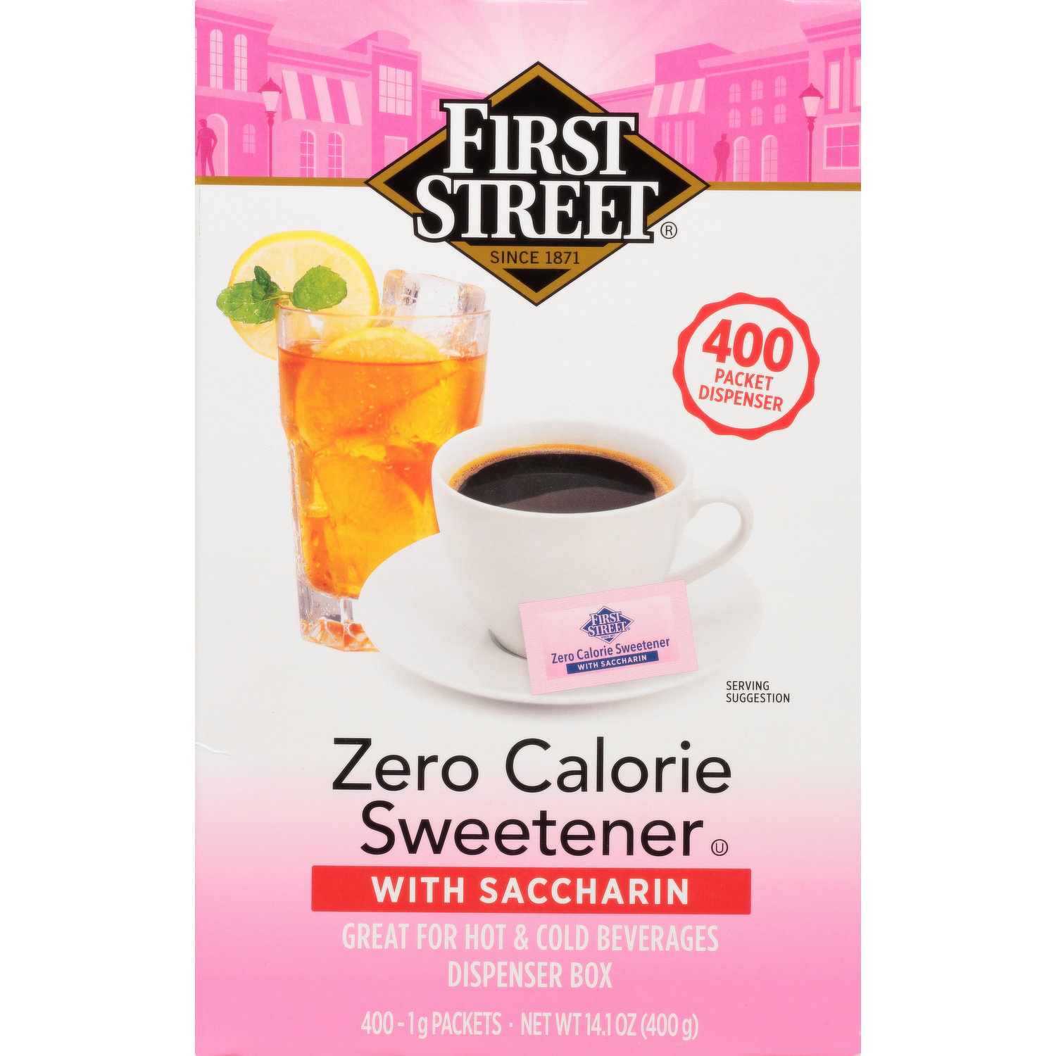 First Street Sweetener with Saccharin, Zero Calorie - Smart & Final