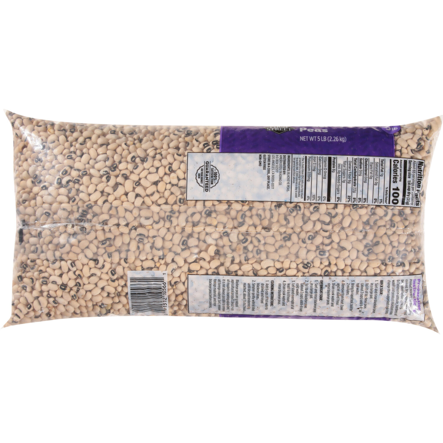 First Street Blackeye Peas - Smart & Final