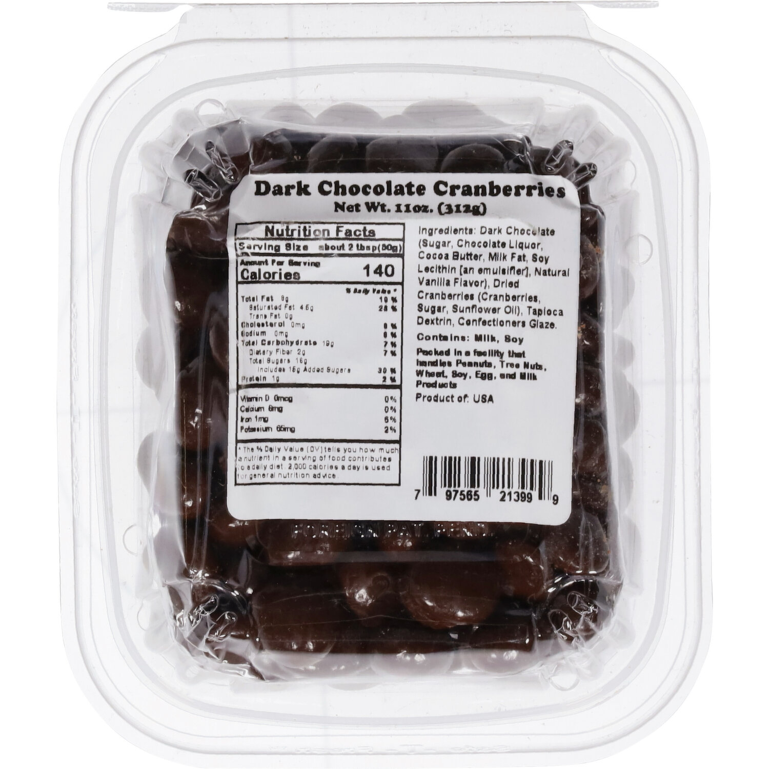 Chocolateページ First Street Cranberries, Dark Chocolate - Smart & Final