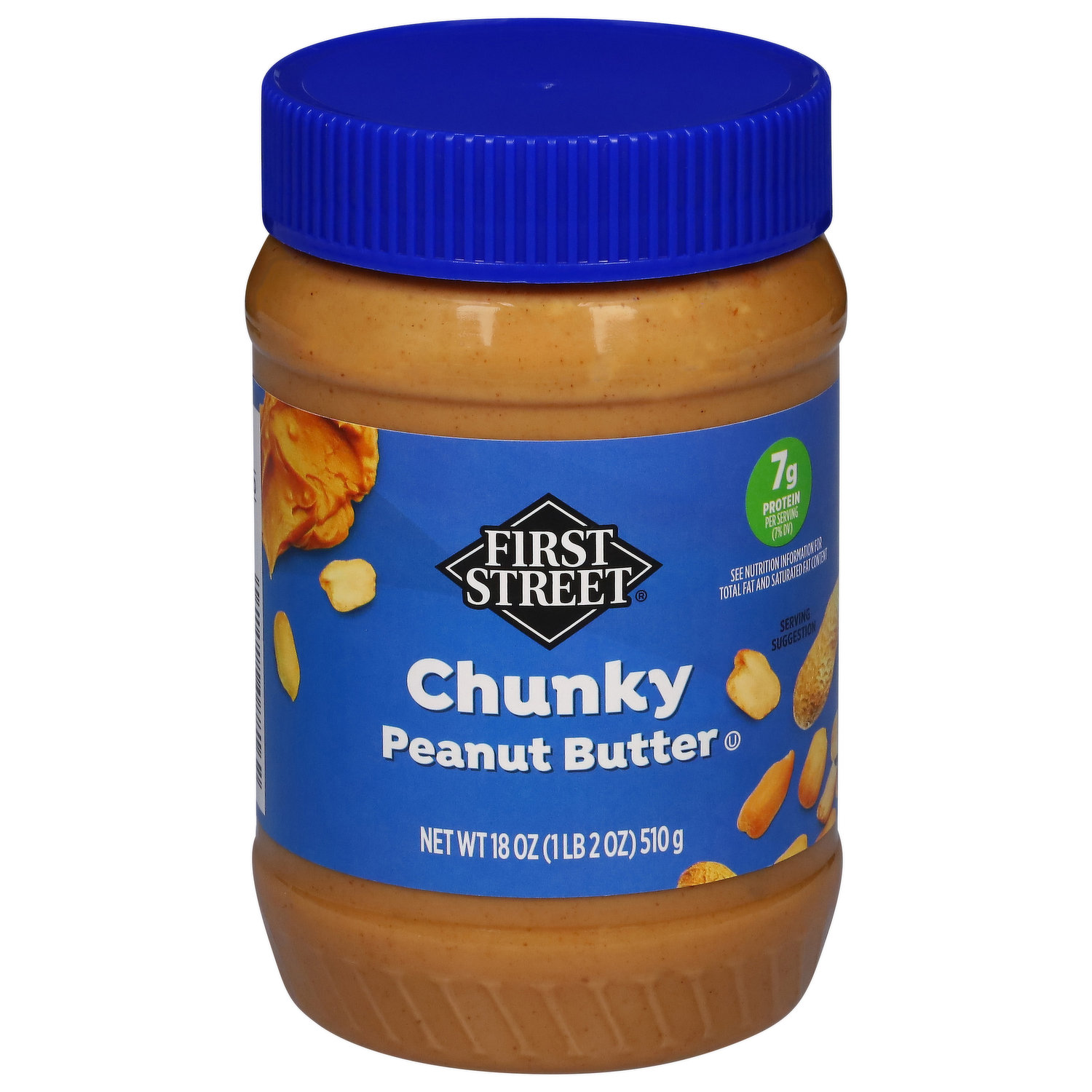 Nature's Home Peanut Butter, Chunky 510g – Bake House - The Baking