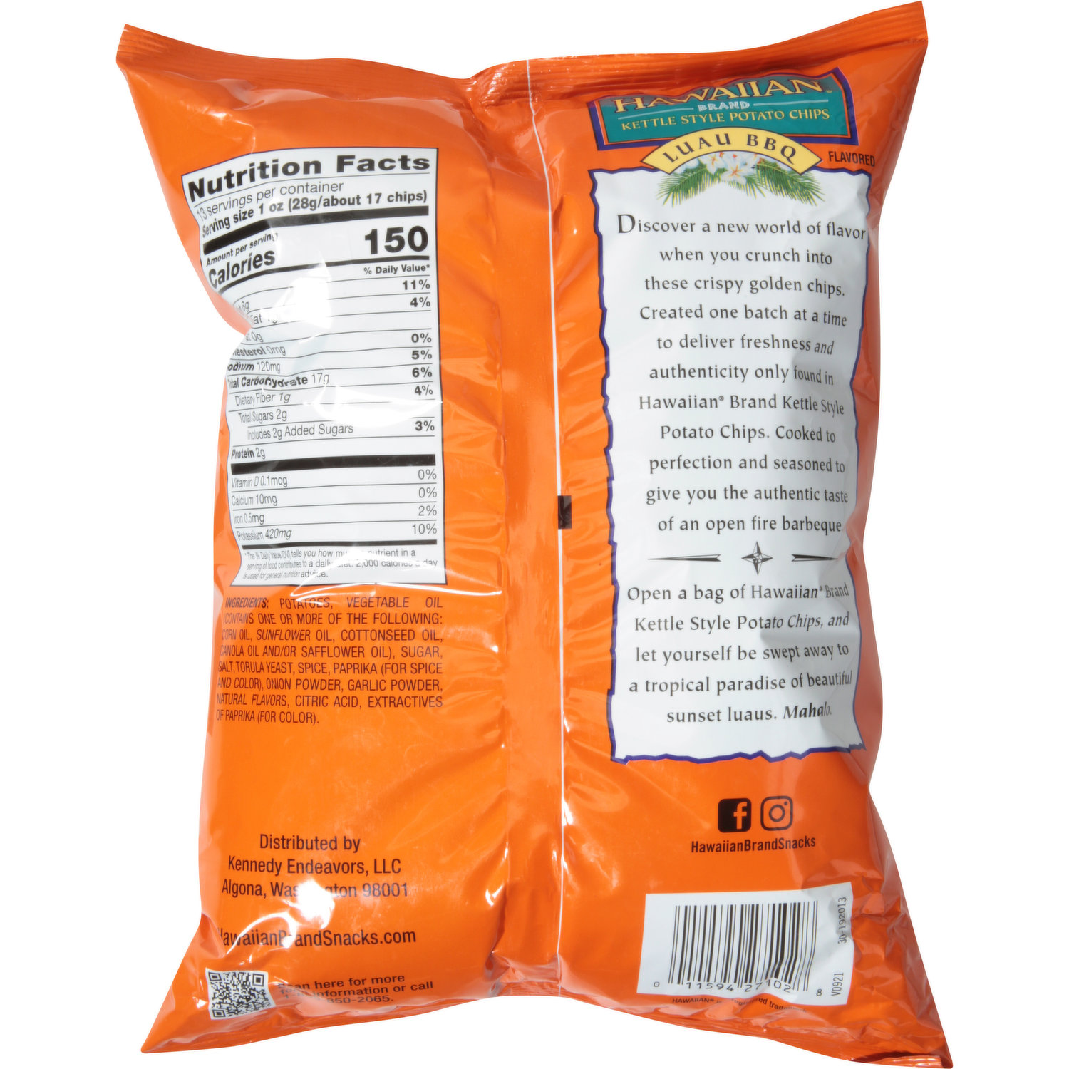 luau bbq chips