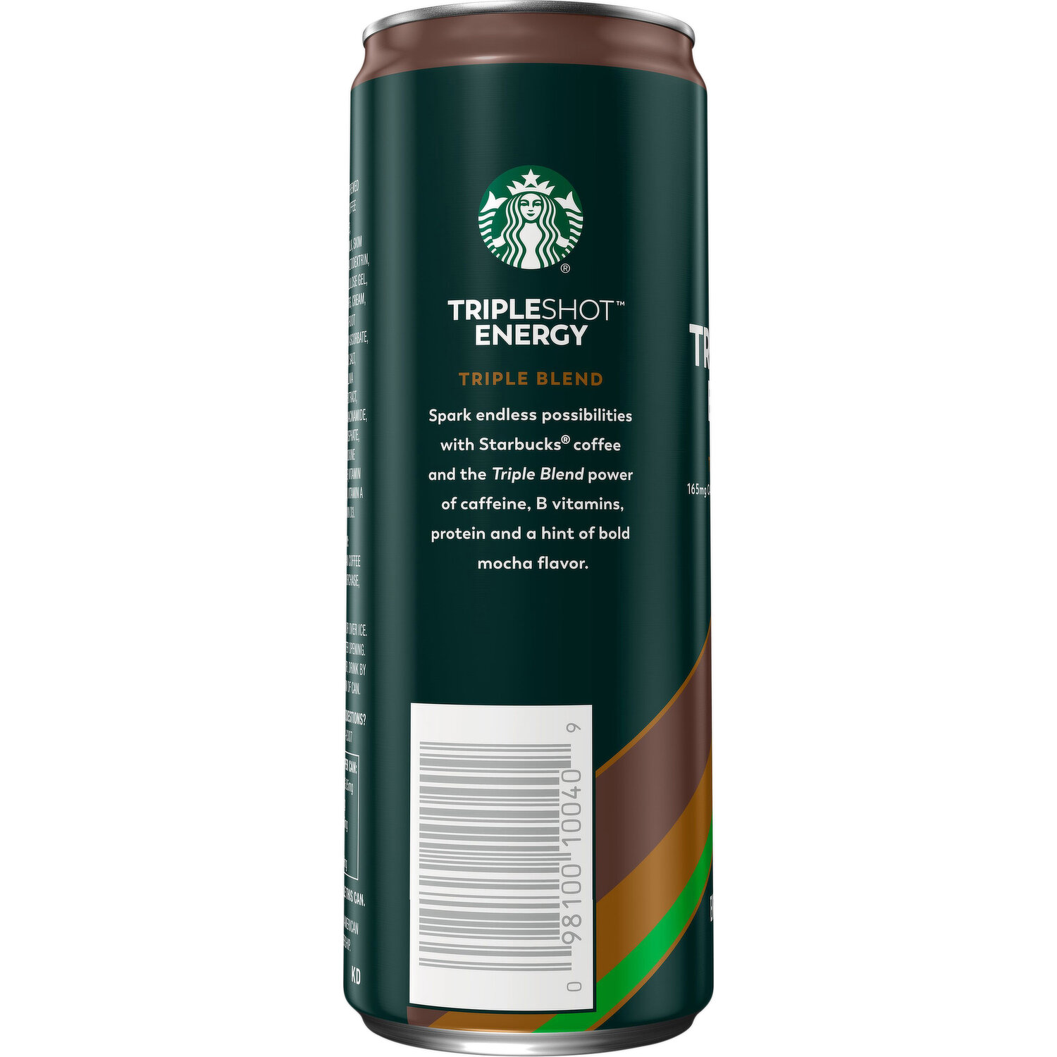Starbucks Coffee Beverage, Energy, Triple Blend, Bold Mocha 