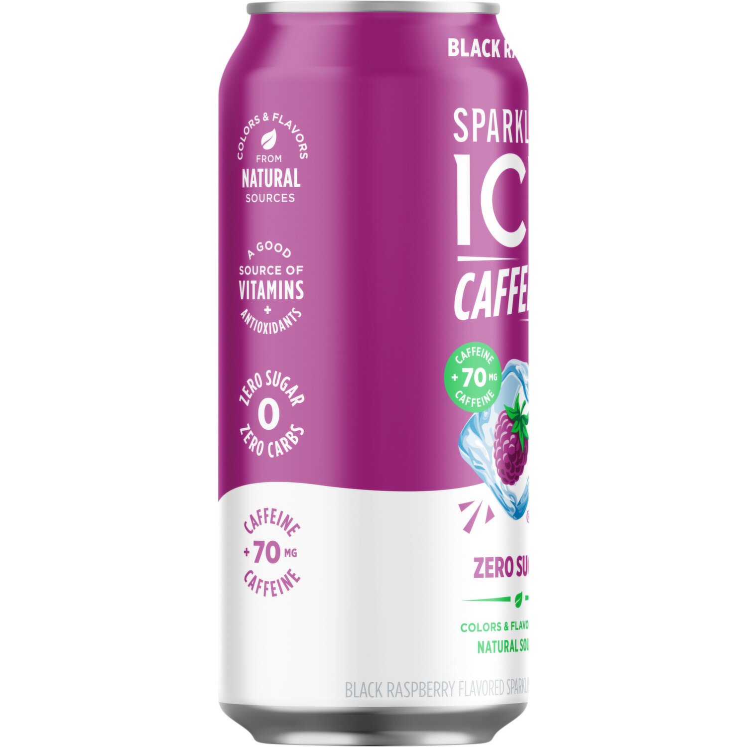 Sparkling Ice Zero Sugar Black Raspberry Flavored Sparkling Water