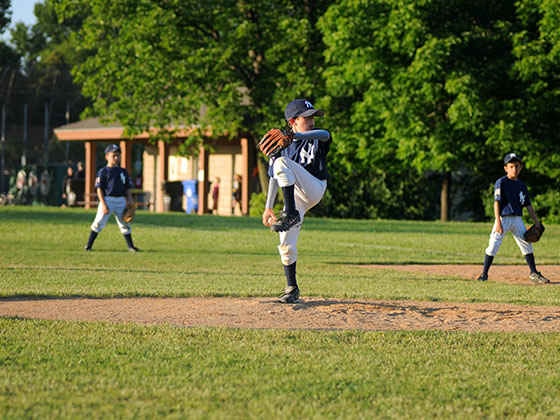Baseball gives a growing boy self-pose and self-reliance