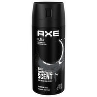 Axe Deodorant Bodyspray, Black, Frozen Pear & Cedarwood Scent, 4 Ounce