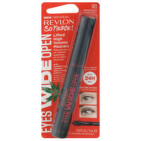 Revlon So Fierce! Mascara, Black Brown 103, Eyes Wide Open, 0.24 Fluid ounce