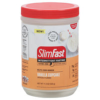 SlimFast Intermittent Fasting Snack Shake Mix, Vanilla Cupcake, 11.3 Ounce