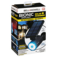 Bell+Howell Bionic Spotlight Light, LED, Solar Powered, 1 Each