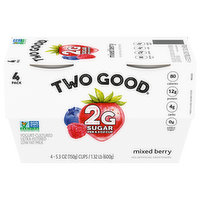 Two Good Yogurt, Mixed Berry, 4 Pack, Low Fat, 4 Each