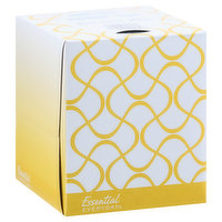 Essential Everyday Facial Tissues, Soft & Strong, Premium White, 2-Ply, 80 Each