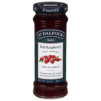 St Dalfour Fruit Spread, Red Raspberry, 10 Ounce