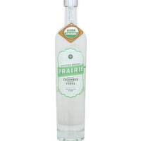 Prairie Vodka, Crafted, Cucumber Flavored, 750 Millilitre