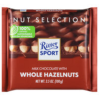 Ritter Sport Milk Chocolate, 3.5 Ounce