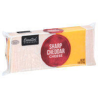 Essential Everyday Cheese, Sharp Cheddar, 8 Ounce