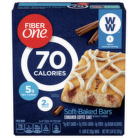 Fiber One Soft-Baked Bars, Cinnamon Coffee Cake, 6 Each