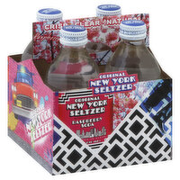 Original New York Seltzer Soda, Raspberry, 4 Each