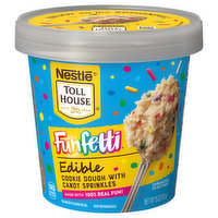 Toll House Funfetti Cookie Dough, Edible, 15 Ounce