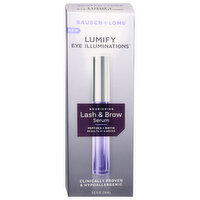 Bausch + Lomb Eye Illuminations Lash & Brow Serum, Lumify, Nourishing, 0.12 Fluid ounce