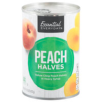 Essential Everyday Peach, Halves, 15.5 Ounce