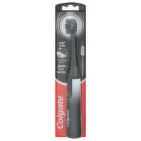 Colgate Powered Toothbrush, Sonic Charcoal, Soft, 1 Each