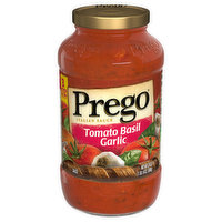 Prego Italian Sauce, Tomato Basil Garlic, 24 Ounce