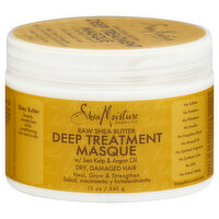 Shea Moisture Deep Treatment Masque, Raw Shea Butter, 12 Ounce