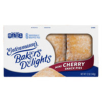 Entenmann's  Bakers Delights A delicious snack pie filled with scrumptious cherry filling, perfect for a snack anytime!, 12 Ounce