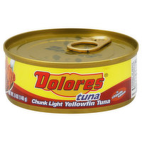 Dolores Tuna, Yellowfin, Chunk Light, 5 Ounce