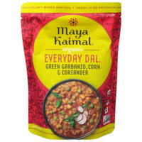 Maya Kaimal Everyday Dal, Organic, Green Garbanzo/Corn/Coriander, Mild, 10 Ounce