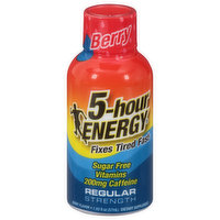 5-Hour Energy Fixes Tired Fast Energy Shot, Regular Strength, Berry Flavor, 1.93 Fluid ounce