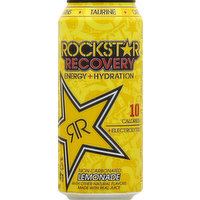 Rockstar Energy Drink, Energy + Hydration, Non-Carbonated, Lemonade, 16 Ounce