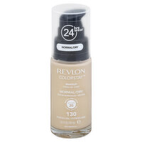 Revlon ColorStay Makeup, Normal/Dry, Porcelain 130, Broad Spectrum SPF 20, 1 Ounce