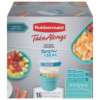 Rubbermaid Take Alongs Meal Prep, 16 Piece, 1 Each