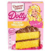 Duncan Hines Cake Mix, Favorite Yellow, Dolly Parton's, 18 Ounce