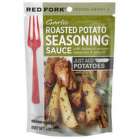 Red Fork Seasoning Sauce, Garlic Roasted Potato, 4 Ounce