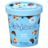 Enlightened Ice Cream, Light, Kookie Dough, 16 Fluid ounce