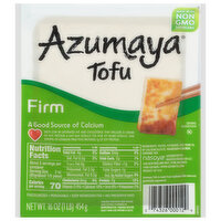 Azumaya Tofu, Firm, 16 Ounce