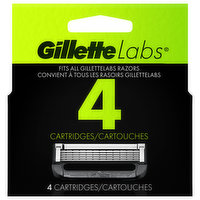 GilletteLabs Cartridges, 4 Each