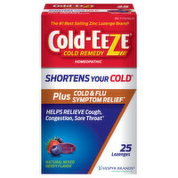 Cold-Eeze Vespyr Brands Cold Remedy, Homeopathic, Natural Mixed Berry Flavor, Lozenges, 25 Each