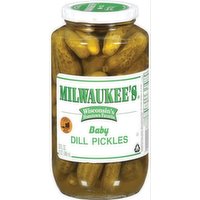 Milwaukee's Baby Dill Pickles, 32 Fluid ounce