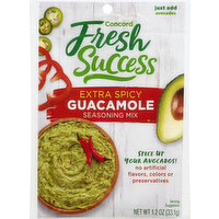 Concord Foods Seasoning Mix, Extra Spicy Guacamole, 1.2 Ounce