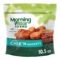MorningStar Farms Meatless Chicken Nuggets, Original, 10.5 Ounce