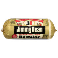 Jimmy Dean Pork Sausage, Premium, Regular, 16 Ounce