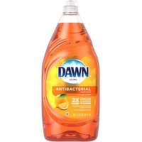 Dawn Ultra Antibacterial Liquid Dish Soap Orange Scent, 40 Ounce