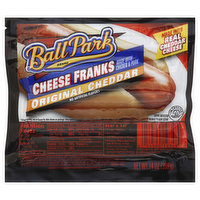 Ball Park Franks, Cheese, Original Cheddar, 14 Ounce