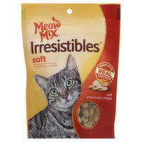 Meow Mix Treats for Cats, with White Meat Chicken, Soft, 3 Ounce